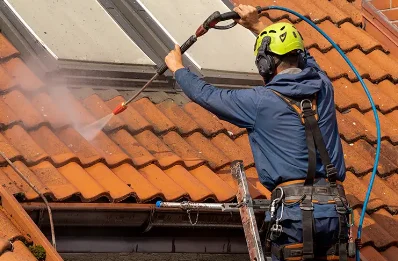 Démoussage et hydrofuge de toiture à Saint-Privé